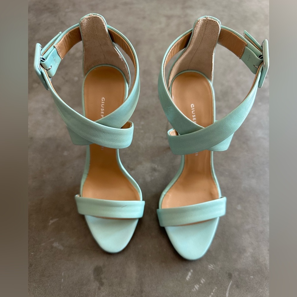 GIUSEPPE ZANOTTI Coline 110 Leather Sandals 34